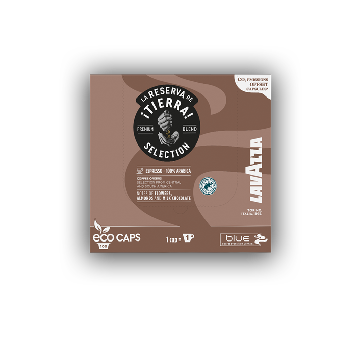 La Reserva de ¡Tierra! Selection 100% Arabica COMPOSTABLE* Blue Capsules